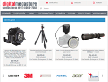 Tablet Screenshot of digitalmegastore.com.ar